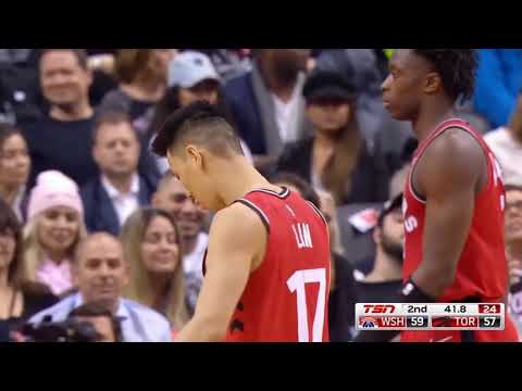 Jeremy Lins debut Toronto Raptors vs Wizards - Full Highlights / 2018 - 2019 season