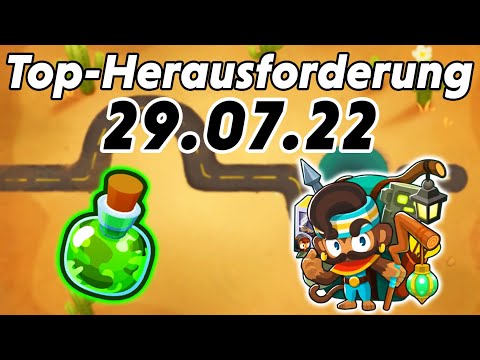 Top-Herausforderung 29.07.2022 - Ende der Straße [#BloonsTD6]