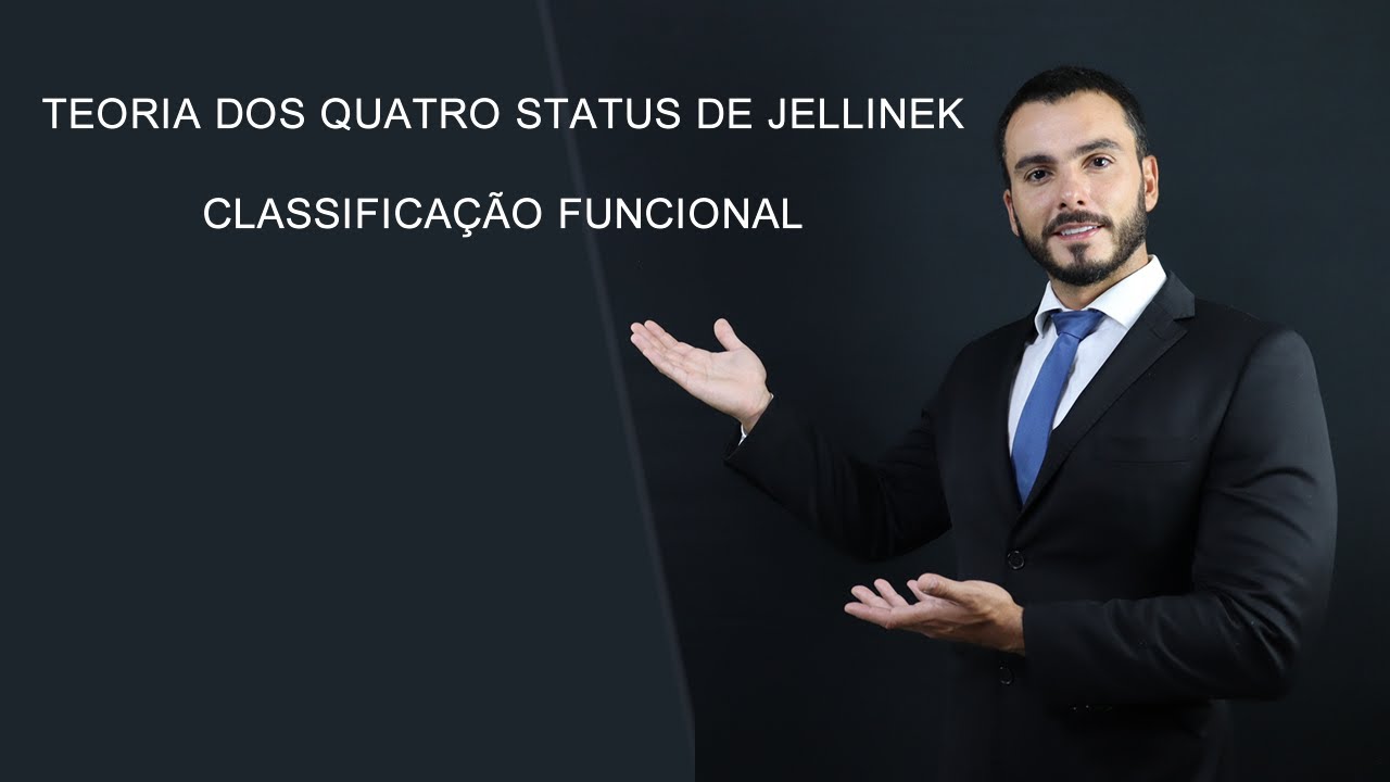 Direitos fundamentais - Teoria dos Quatro Status de Jellinek + Classificação conforme a função