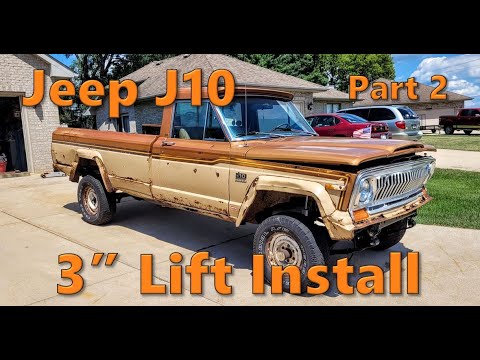 Installing a 3" Lift on a 1978 Jeep J10 | Part 2 of 2 | Rough Country