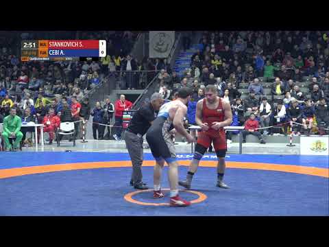 Qual. GR - 97 kg: S. STANKOVICH (BUL) v. A. CEBI (TUR)