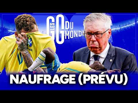 Un "NAUFRAGE PRÉVU", le Brésil subit la loi d'Haaland (Les GG du Mondial)