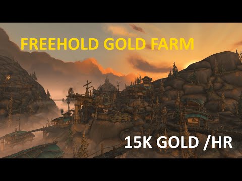 FREEHOLD GOLD FARM 20K+ GOLD/HR | BFA 8.3 |