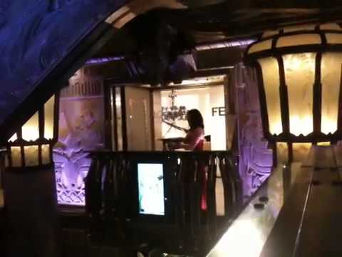 Opera singer in Harrods London 02