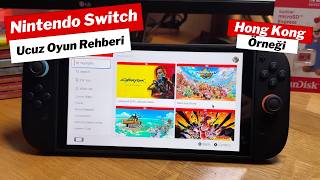 Nintendo Switch Ucuza Oyun Nasıl Alınır? Hong Kong’dan Oyun Almak (E-Shop Bölge 