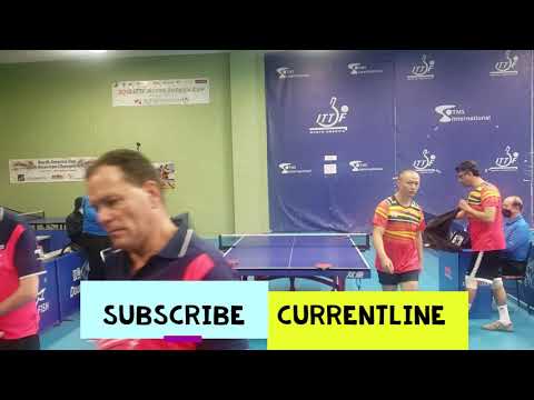 Final match of Canada National Para Table Tennis Championship 2021 ON v QC