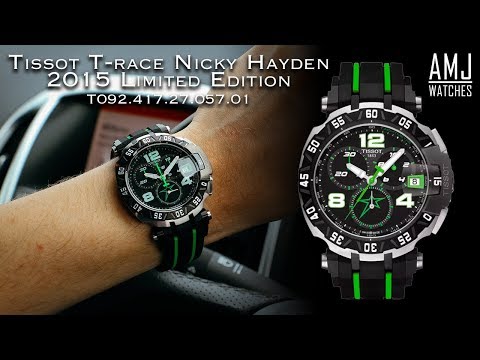 Tissot T-race Nicky Hayden Limited Edition 2015 (T092.417.27.057.01) Unboxing & Showcase