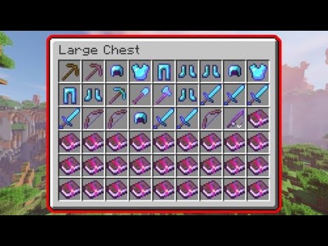 Using Looting 10000+ Enchantment in Minecraft 😲🤩 • SUBSCRIBE ❤ • #shorts