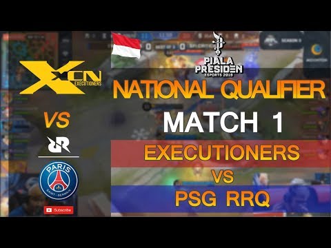 XCN VS PSG RRQ Match 1 - PIALA PRESIDEN ESPORT 2019 KUALIFIKASI TERTUTUP NASIONAL
