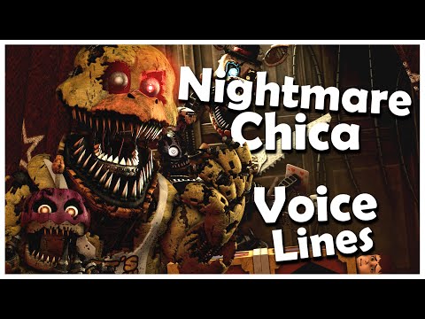 {FNaF/SFM} Nightmare Chica Voice Lines Collab Part