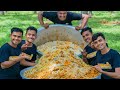 200KG VEG BIRYANI Channel Birthday Special We Cook Veg Biryani For 1000 Students Village Rasoi