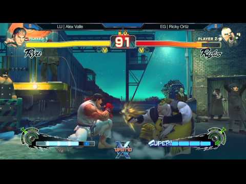 UFGTX - LU | Alex Valle (Ryu) Vs. EG | Ricky Ortiz - SSFIV Top 16 - Super Street Fighter 4