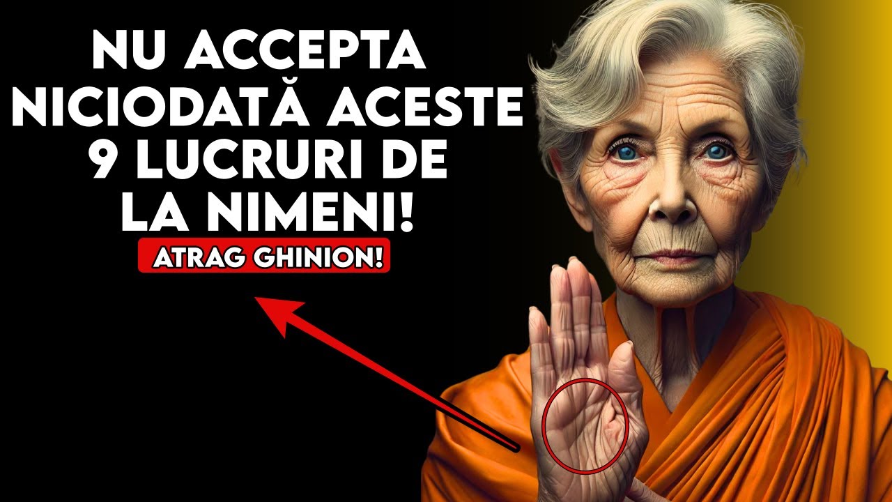 9 lucruri pe care NU ar trebui să le primești NICIODATĂ de la NIMENI | Învățături budiste