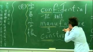 APEX 登峰美語 王建民 多益字彙加強班-五大絕招背單字