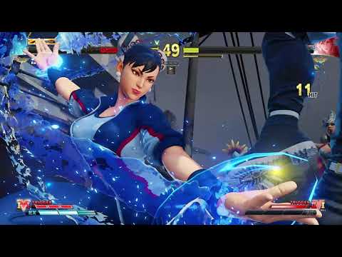 Street Fighter V Causal Match Seth vs Chun Li