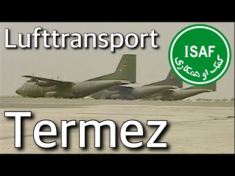 Bundeswehr mit C-160 Transall in Termez (2007)