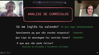 Tech Recruiter analisa 8 currículos