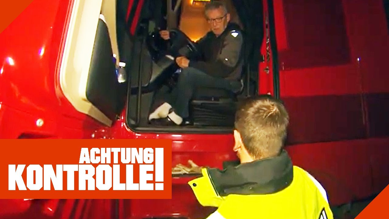 Das hab ich noch nie gesehen - LKW Kontrolle verblüfft Polizisten | Achtung Kontrolle | Kabel Eins
