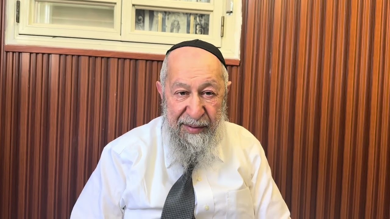 הגאון הרב ברוך שרגא בפרקי אבות