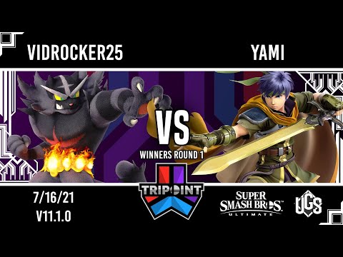 Tripoint Smash 105 - Winners Round 1 - Vidrocker25(Incineroar) Vs. Yami(Ike)