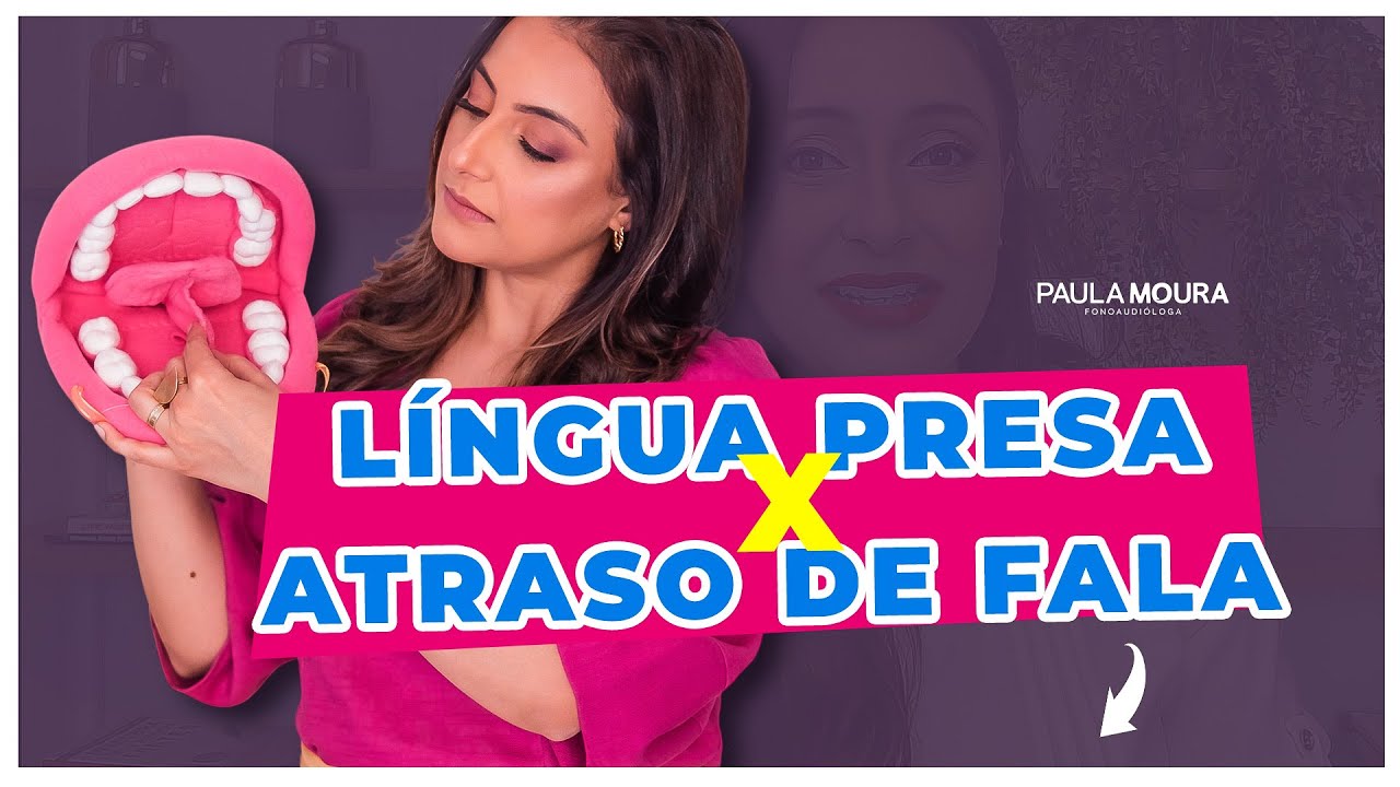 Língua presa pode causar um atraso de fala?