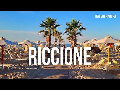 ☀️ Riccione Summer Vibes | Beach, Shopping Street, Ferris Wheel & Italian Riviera Magic 🌊🎡