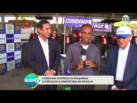 Alepi TV Entrevistas (23.01.25) - Codevasf entrega 10 máquinas e veículos à Prefeitura de Picos