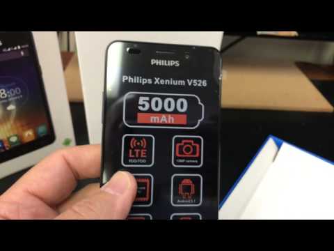 PHILIPS XENIUM V526 DUAL SIM Unboxing Video – in Stock at www.welectronics.com