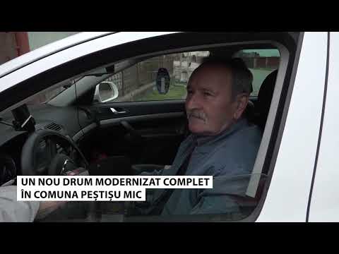 Nou drum modernizat în Comuna Peștișul Mic