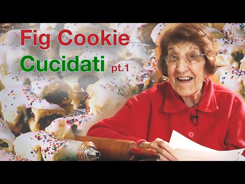 Holiday Cooking: Cucidati - Sicilian Fig Cookies - Part I