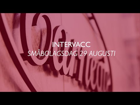 Intervacc - presentation - Carnegie småbolagsdag