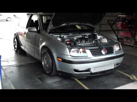 turbo vr6 dyno pull, 14psi gt35r