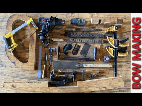SELF BOW BUILDING 101 - Bow Making Tools