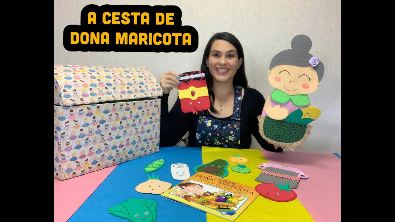 Contação de história - A cesta de dona Maricota