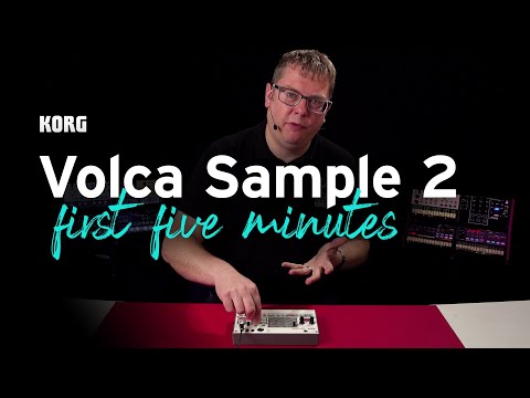 Get started with the Volca Sample 2 - your first five minutes