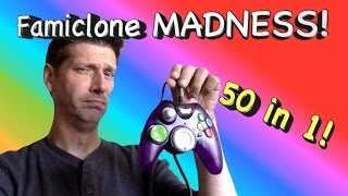 Famiclone Madness 50 in 1 with Steering Wheel?
