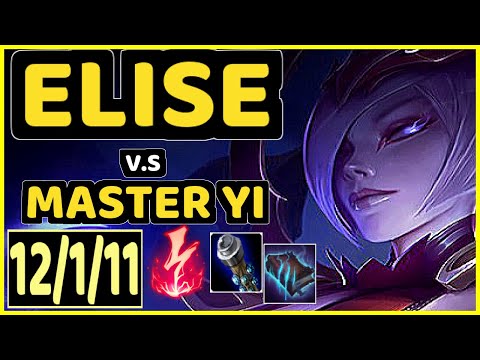 CAOS (ELISE) vs MASTER YI - 12/1/11 KDA JUNGLE GAMEPLAY - BR Ranked MASTER