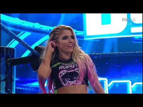 Alexa Bliss vs Mandy Rose WWE Smackdown Live December 6th 2019