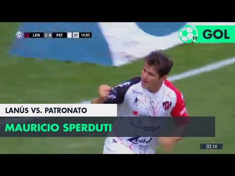 Mauricio Sperduti (2-1) Lanús vs Patronato | Fecha 9 - Superliga Argentina 2018/2019