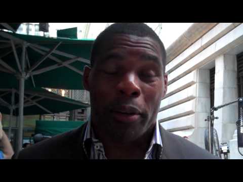 An interview with NFL star Herschel Walker.