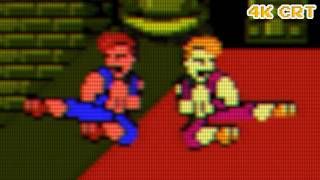 Double Dragon 1988 NES | 4K CRT