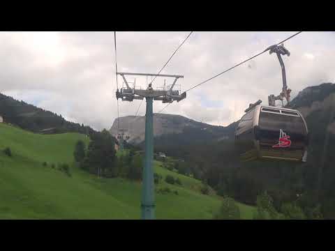 Risalita integrale cabinovia Leitner "Furnes" - Ortisei / St. Ulrich (BZ) / Kabinenbahn