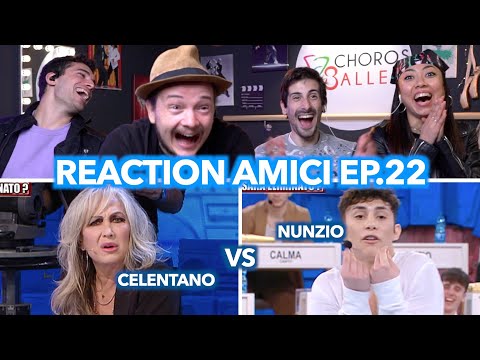 "Celentano sei PESANTE!" | Reaction pomeridiano Amici ep.22