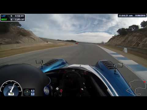Best Lap @ Laguna Seca in a Radical PR6