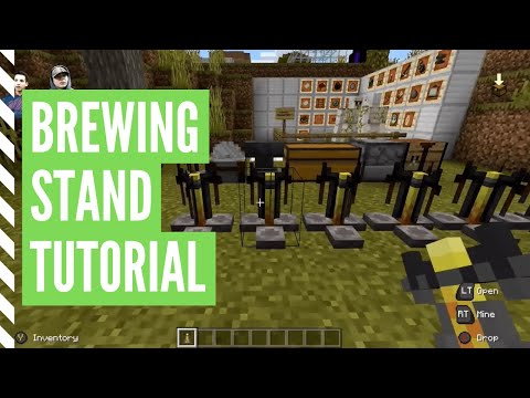 How To Make A BREWING STAND In Minecraft