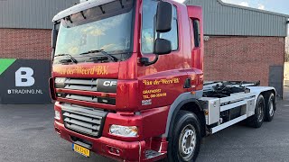 شاحنة ذات الخطاف DAF CF 85.460 - 6x4 - Manual - Spring/Spring - Hub red. - PALLIFT 30 | صورة 4 - Autoline