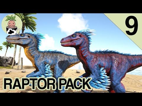Creating  A Raptor Pack - [Ark Vanilla-ish Ep 9]