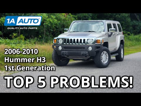 Top 5 Problems Hummer H3 SUV 2006-2010 1st Generation