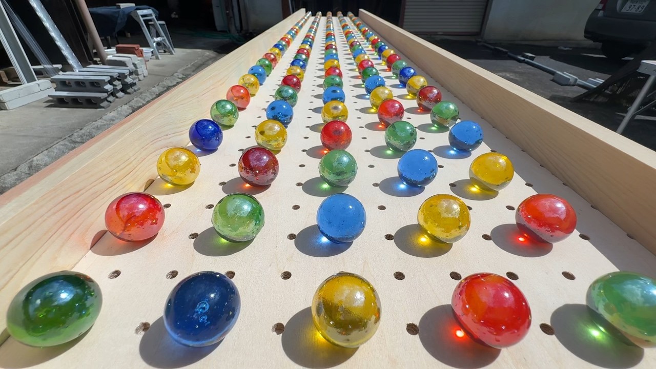 マーブルラン206 marble run 幸せ1番コース　幸福玉転がし　永遠に大人気編