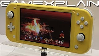 Switch LITE: A Close-Up Look + Gameplay! (All 3 Colors! Gamescom)